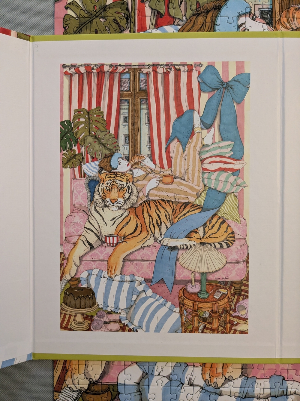 Ordinary Habit 1000 Piece Puzzle — Ana Jaren Wild Comfort - Picture 7 of 13